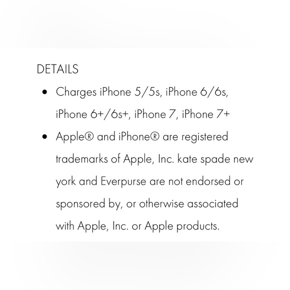 Kate Spade Everpurse Quentin "Just Charge it” Clutch/wristlet - Picture 8 of 12